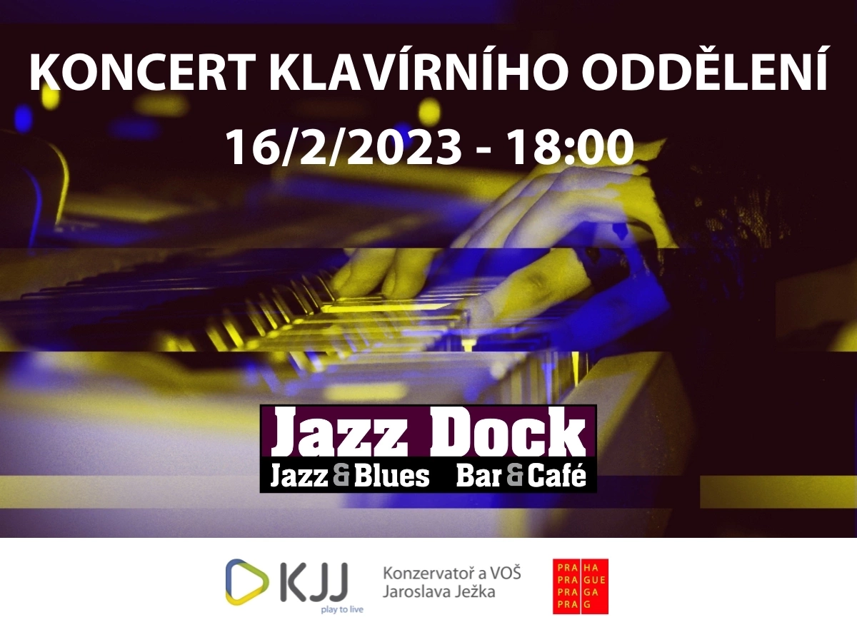 Koncert studentů klavírního oddělení Konzervatoře Jaroslava Ježka