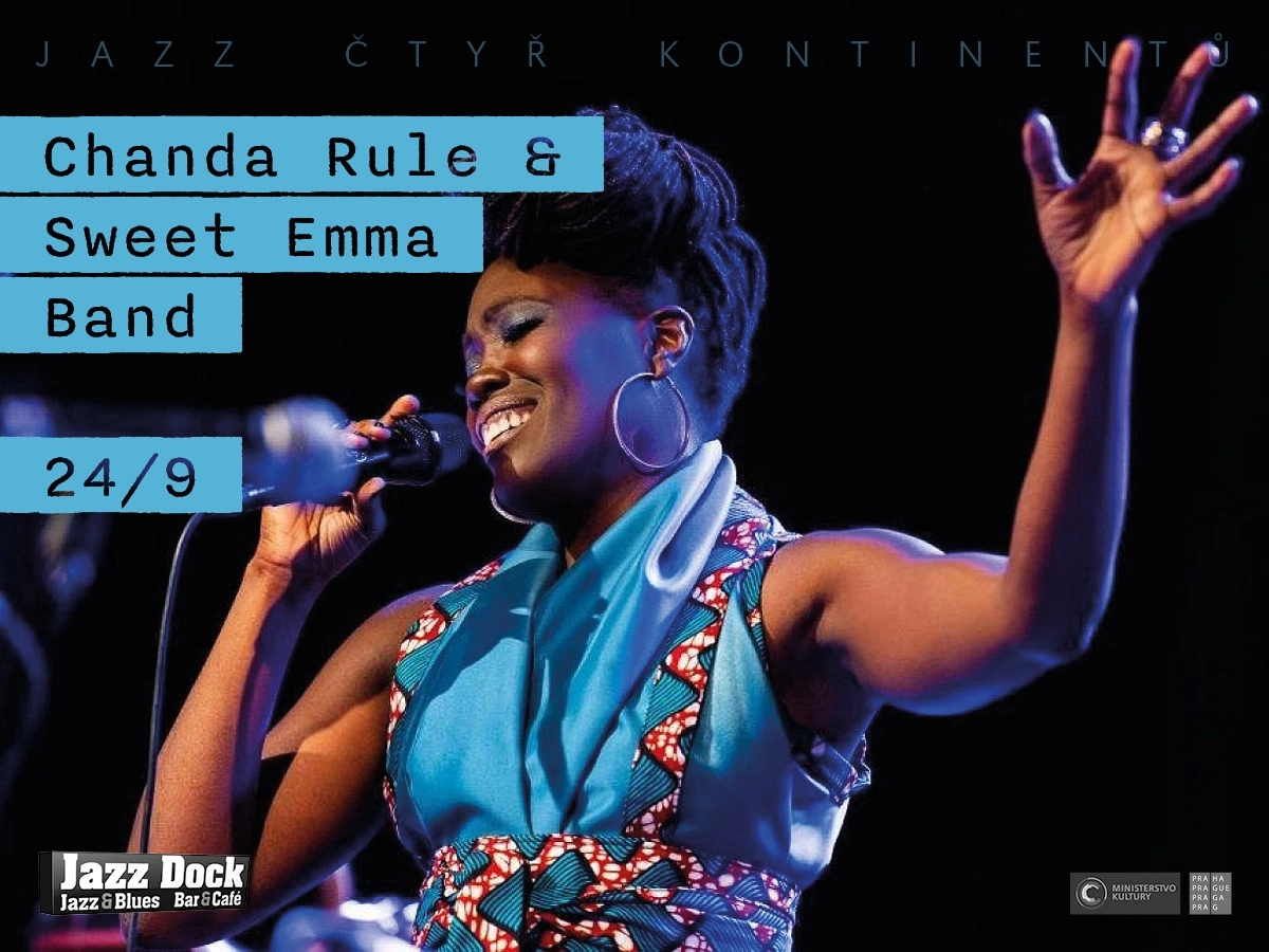 Chanda Rule and Sweet Emma Band (USA/CZ/AT/UK):JAZZ ČTYŘ KONTINENTŮ