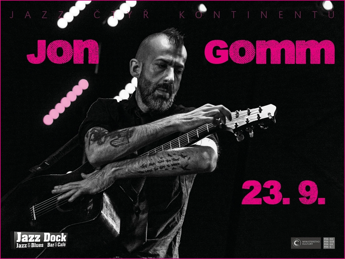 Jon Gomm (UK): JAZZ ČTYŘ KONTINENTŮ