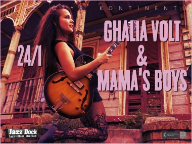 Ghalia Volt & Mama's Boys (USA):JAZZ ČTYŘ KONTINENTŮ