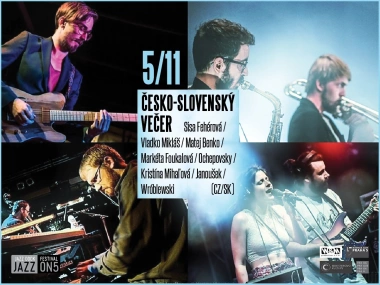 Česko-slovenský večer (CZ/SK): JAZZ ON5