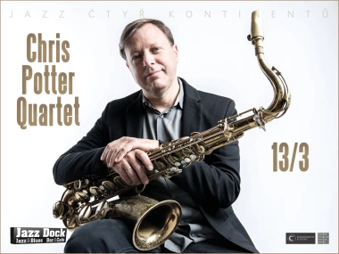 Chris Potter Quartet:ft.Edward Simon, Scott Colley and Nasheet Waits:JAZZ ČTYŘ KONTINENTŮ